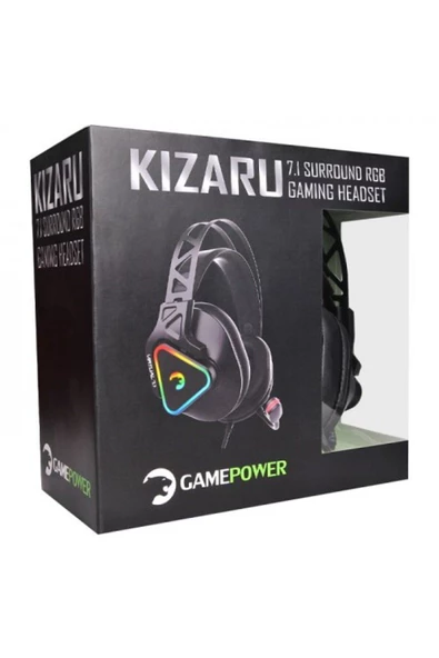 GamePower Kizaru 7.1 Siyah Surround Rgb Oyuncu Gaming Kulaklık - 5