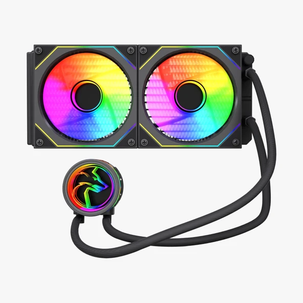 GAMETECH Hydra 240mm ARGB Style Amd Intel Uyumlu Işlemci Sıvı Soğutma Sistemi (lga 1700 Pin Kit Hediyeli)