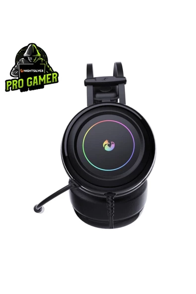 NIGHTSILVER Sage Ultimate Profesyonel 7.1 Rgb Gaming Oyuncu Kulaklığı - 4