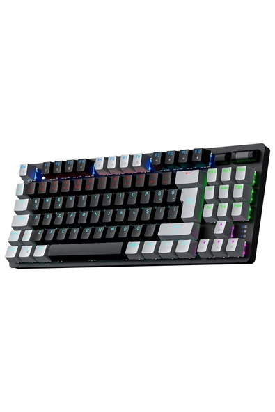 GamePower Eva 5 60m Mekanik Red Switch Türkçe Q 88 Tuş Usb Gaming Klavye - 3 Yıl Garantili - 3