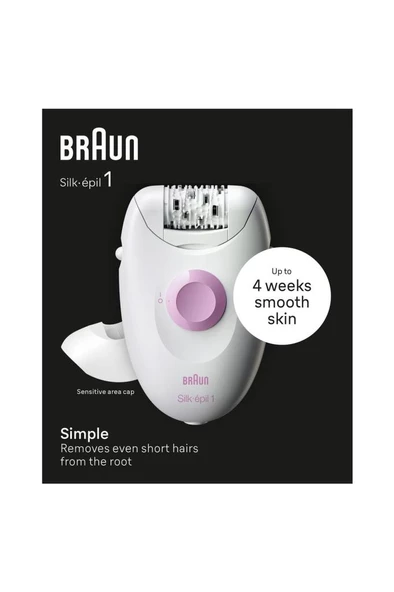 Braun Silk-épil 1 1-010 Epilatör - 7