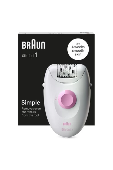 Braun Silk-épil 1 1-010 Epilatör