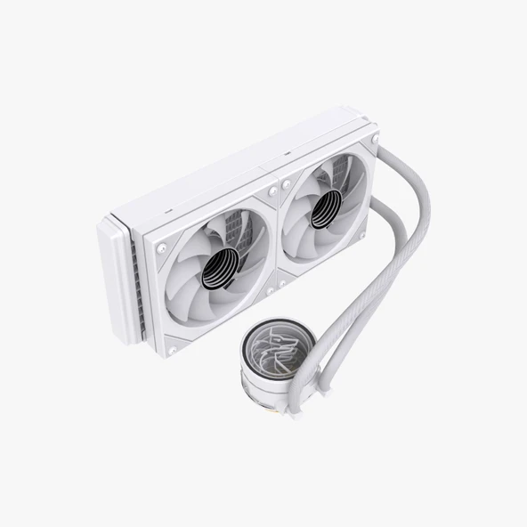 GAMETECH Hydra 240mm Beyaz ARGB Fanlı Amd/ıntel Uyumlu Sıvı Soğutma Sistemi - 4