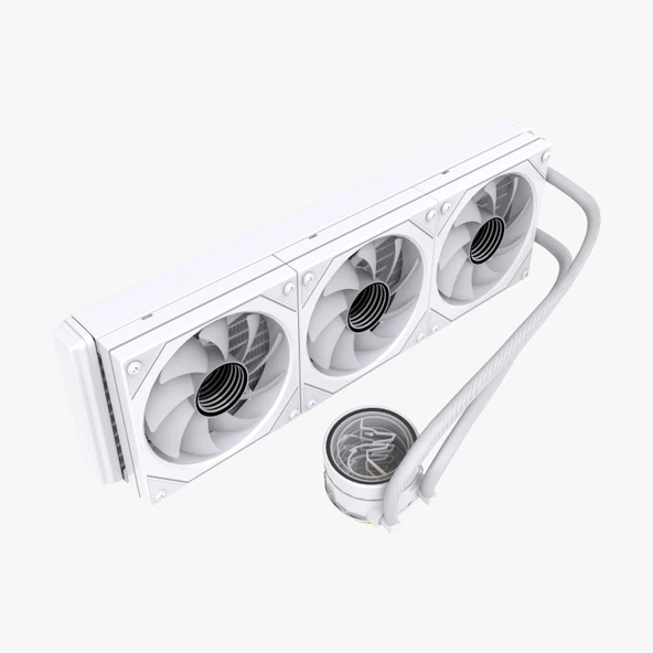 Archon HYDRA 360mm A-RGB Fanlı Cpu Soğutucu Sıvı Soğutma Sistemi İşlemci Fanı Beyaz - 4