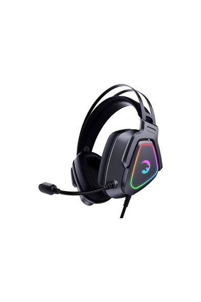 GamePower Kyruse Gri 7.1 Surround Rgb Gaming Titreşimli Kulaklık