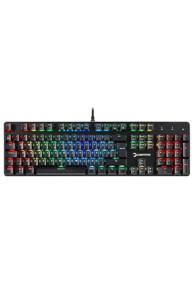 GamePower Ogre Rgb 60m Blue Switch Türkçe Q Usb Mekanik Gaming Klavye - 2