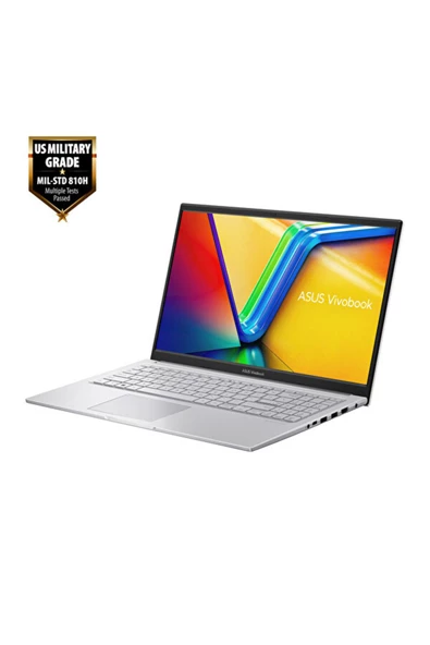 ASUS X1504za-Bq325w Intel I7-1255u 8gb 512gb Ssd Intel Iris Xe Graphics 15.6" Fhd W11 Gümüş Notebook  (Türkiye Garantili)