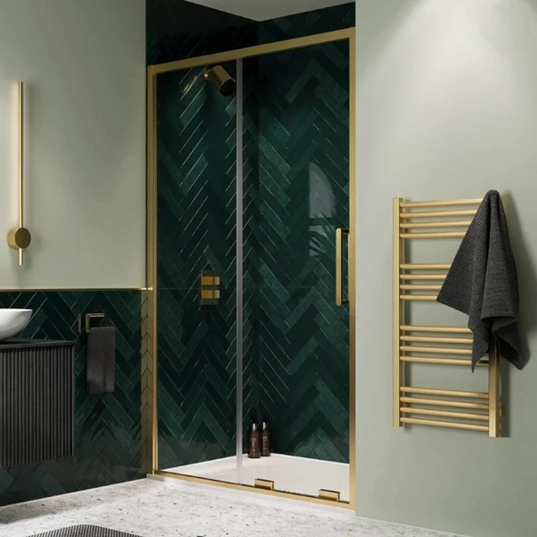 Duffmart Rainbow 4/10 Gold Düz Havlupan Radyatör - Resim 4