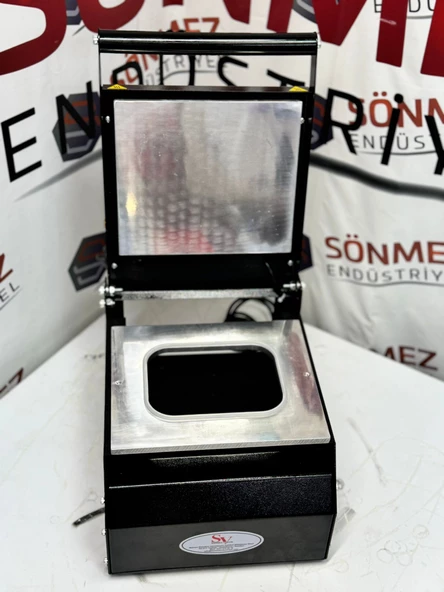 Sönmez Vakum NP-18 Döner Tabağı Kapatma Makinesi Karton Tabak Yapıştırma Makinası - Resim 5