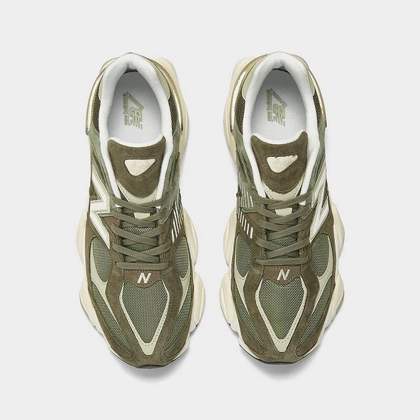 NEW BALANCE 9060 DARK CAMO SANDSTONE - Resim 4