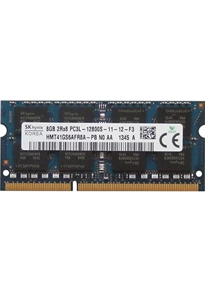 Hynix HMT41GS6AFR8A-PB 8 GB DDR3 1600 MHz CL11 Notebook Ram