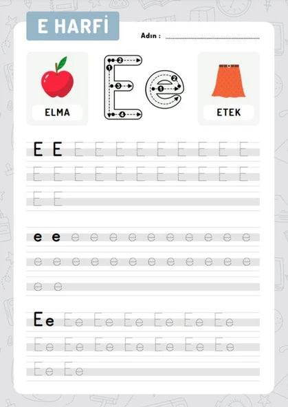 Birinci Sınıflar Okuma YAZMA Yaz-Sil Kitabı - 2