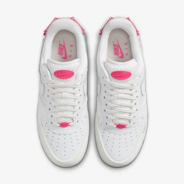 NIKE AIR FORCE 1 07 LX PINK BLING - Resim 5