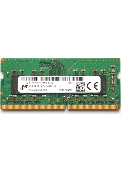 Micron MTA8ATF1G64HZ-2G6E1 8 GB DDR4 2666 MHz CL19 Notebook Ram