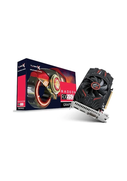 Turbox AMD Radeon RX 550 Arcade Hero M 4 GB GDDR5 128 Bit HDMI DX12 Ekran Kartı