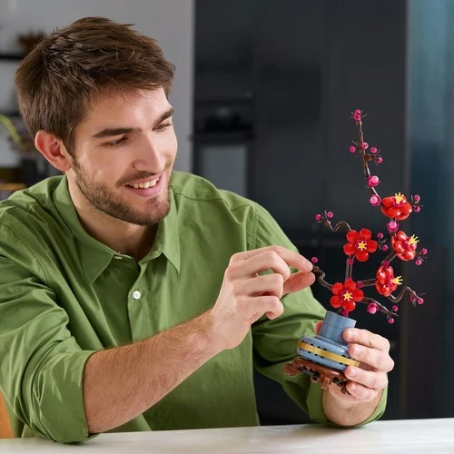 Lego® Icons Erik Çiçeği 10369 - Yetişkinler Için Bakım Gerektirmeyen Dekoratif Bitki Yapım Seti (327 Parça) - 9