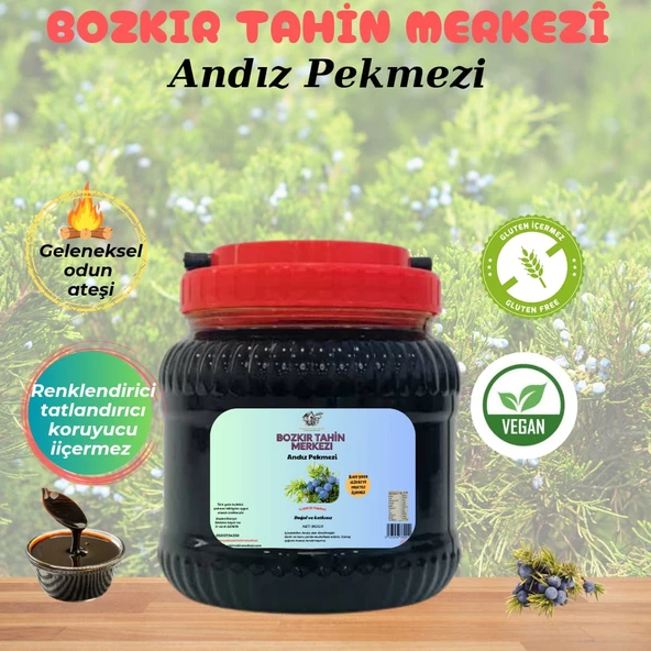 Bozkır Tahin Merkezi Andız Köy Pekmezi 950 gr (Doğal&katkısız)