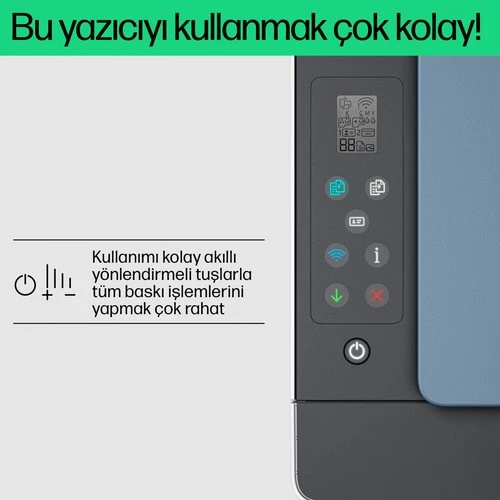 HP 1F3Y4A 585 SMART TANK - WIRELESS ALL-IN-ONE RENKLİ MÜREKKEP PÜSKÜRTMELİ TANKLI YAZICI 12PPM - Resim 8