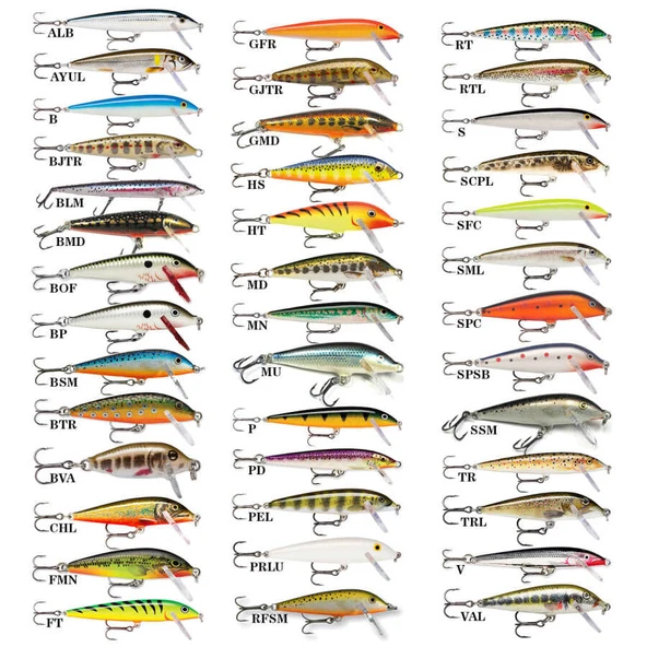 Rapala Countdown Sahte Balığı  90MM ALB - Resim 2