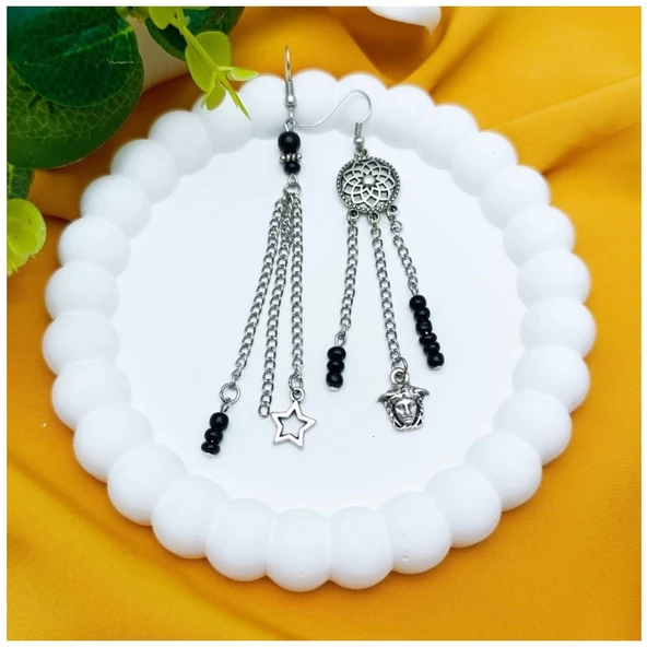 Sallantılı Kadın Küpe - 2