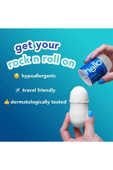 Hello Clean + Fresh Roll-On Deodorant 50ML - 3