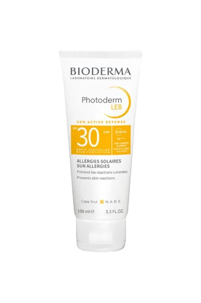 Bioderma Photoderm LEB Hassas Ciltler Güneş Alerjisi Karşıtı Jel Formda Güneş Kremi 100 ml