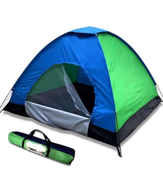 10 Kişilik Kolay Kurulumlu Kamp Çadırı (300x300x170) - Resim 3