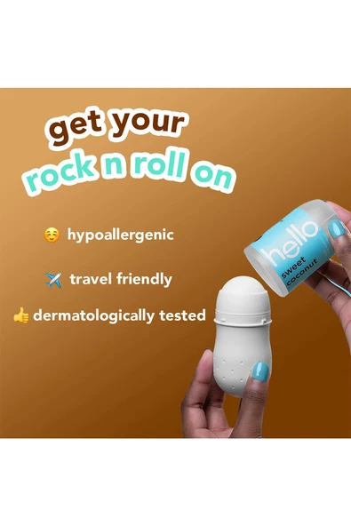 Hello Sweet Coconut Roll-On Deodorant 50ML - 3