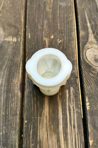 3D Christmas Kardan Adam Silikon Mum Kalıbı - Resim 6