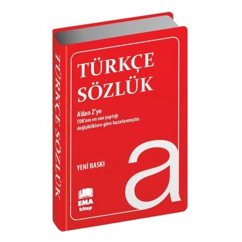 Türkçe Sözlük (Plastik Kapak) Ema Yayınları