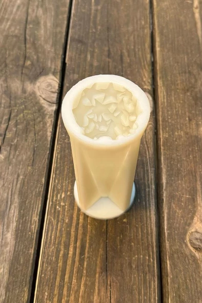 Yıldız Ağacı Silikon Mum Kalıbı - Resim 5