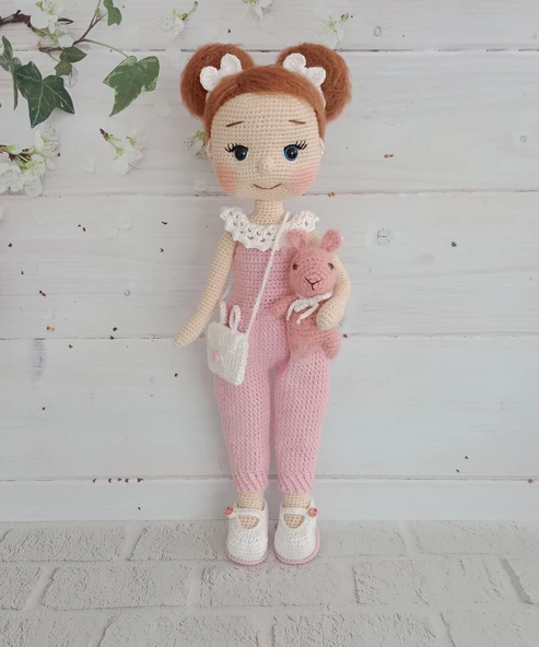 Asena Bebek Amigurumi Organik Oyuncak - 2