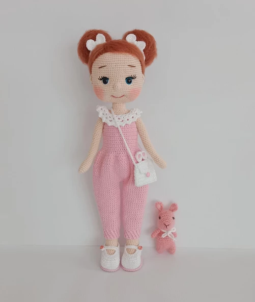 Asena Bebek Amigurumi Organik Oyuncak - 3