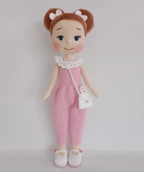 Asena Bebek Amigurumi Organik Oyuncak - 4