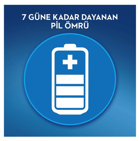 Oral-B D100 Vitality Cross Action Mavi Şarjlı Diş Fırçası - 5