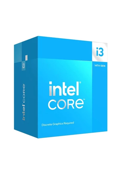 Core I3 14100f 4.7ghz 4 Çekirdek Lga1700 Işlemci