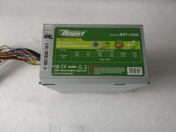 2,EL BOOST BST-230A 230 W ATX POWER SUPPLY