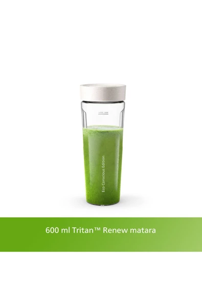 Çevre Dostu Mutfak Serisi Smoothie Blender, 0.6L Kapasite, 350W, Krem, HR2500/00 - 4