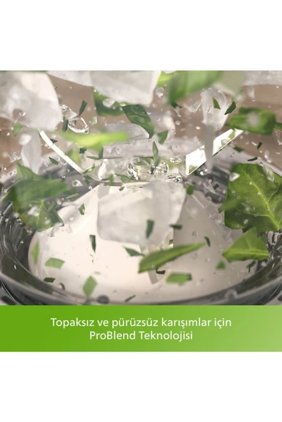 Çevre Dostu Mutfak Serisi Smoothie Blender, 0.6L Kapasite, 350W, Krem, HR2500/00 - 5