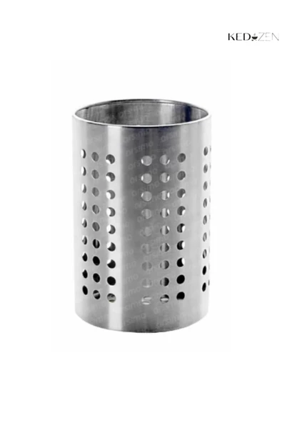 Metal Silindir Tezgah Üstü Kaşıklık Düzenleyici - 2