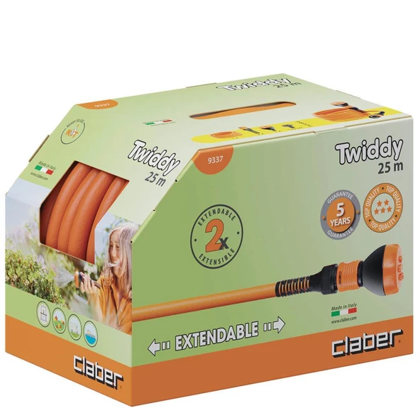 Claber 9337 Twiddy Uzayan Hortum Seti 25mt - Resim 2