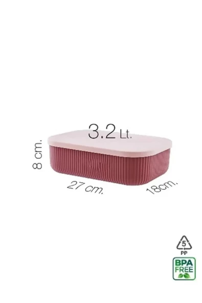 4 Adet Çok Amaçlı Saklama Kutusu Banyo Düzenleyeci ve Dolap İçi Erzak Set Hobi Kutusu 3.2LT - 2