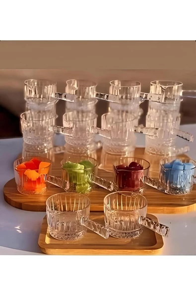 6 Adet Çerezlik. Sunumluk,Sosluk,Ikramlık,reçellik - 3