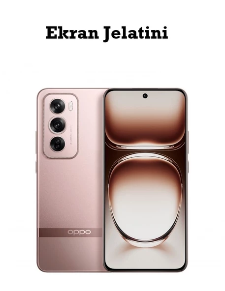 Oppo  Reno12 Pro 5G Uyumlu Ön Body Şeffaf Ultra Ekran Koruyucu Nano Jelatin