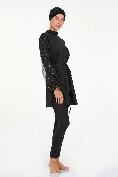 Adasea 4557 Beta Tam Boy Tasarım Tesettür Mayo - Resim 4