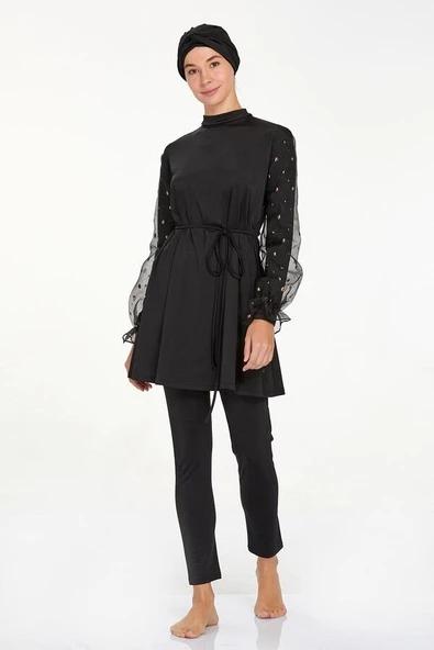 Adasea 4557 Beta Tam Boy Tasarım Tesettür Mayo - Resim 2