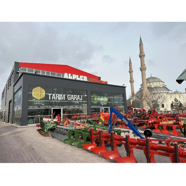 Alpler 7 li Normal Bacak 100'lük Profil Merdaneli Çizel Pulluk - Resim 2