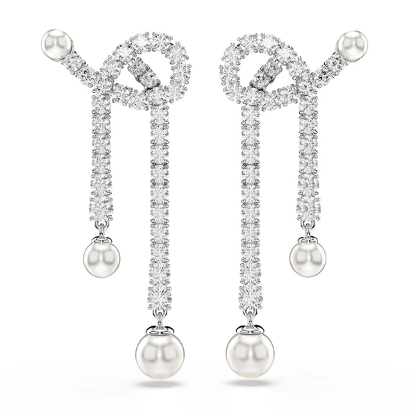 5692417 Swarovski Küpe Matrıx:Pe Prl Whıte/Rhs