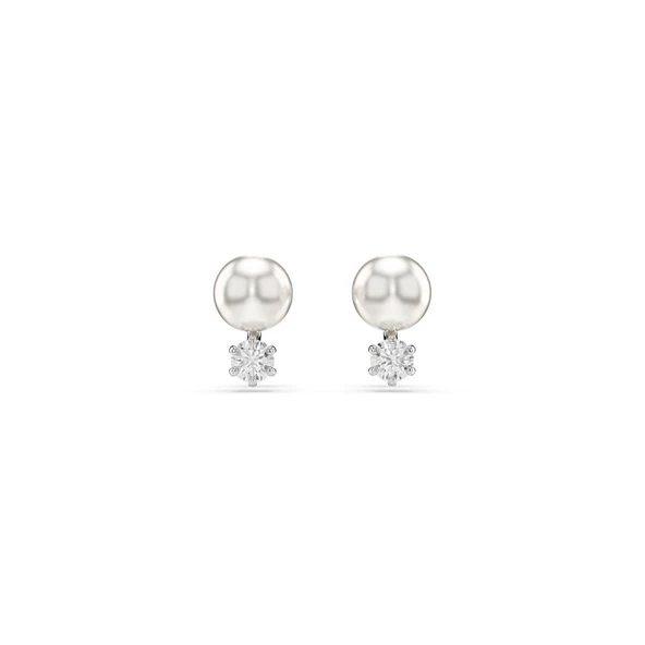 5694225 Swarovski Küpe Matrıx:Pe Studs Whıte/Rhs