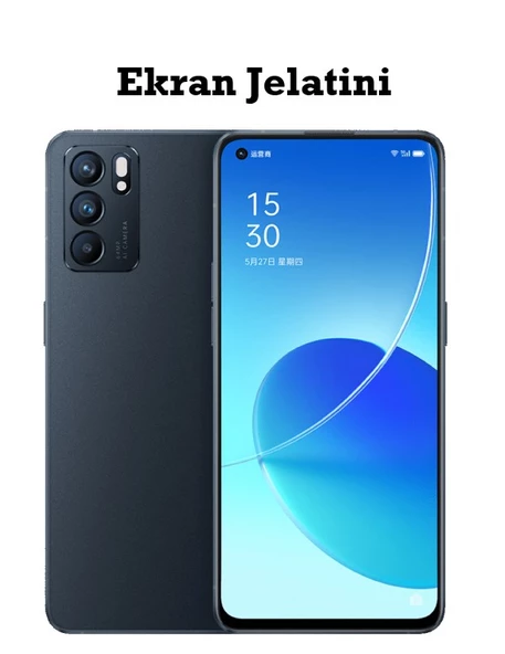 Oppo Reno 6 5G Uyumlu Ön Body Şeffaf Ultra Ekran Koruyucu Nano Jelatin